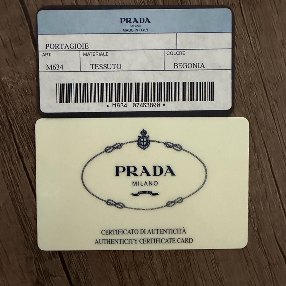 Prada Pink Tri-Fold Wallet - Picture 7 of 9